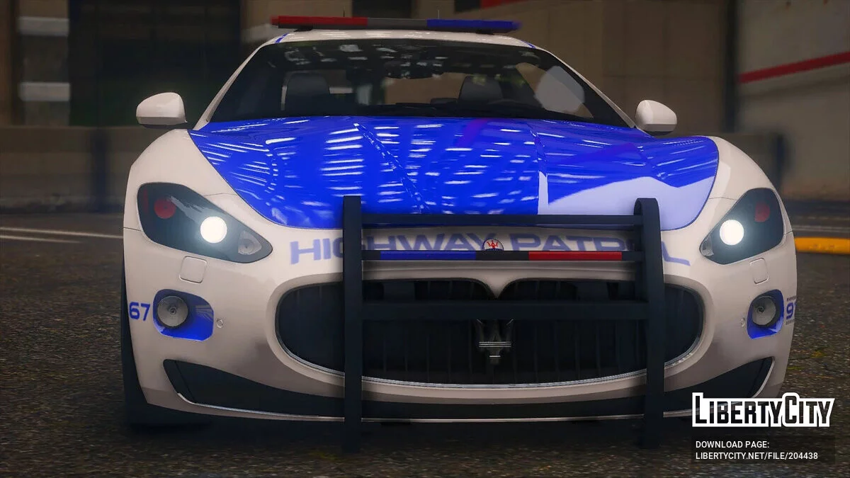 2009 Maserati GranTurismo S SCPD v1.0 / GTA 5
