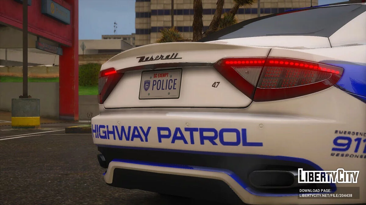 2009 Maserati GranTurismo S SCPD v1.0 / GTA 5