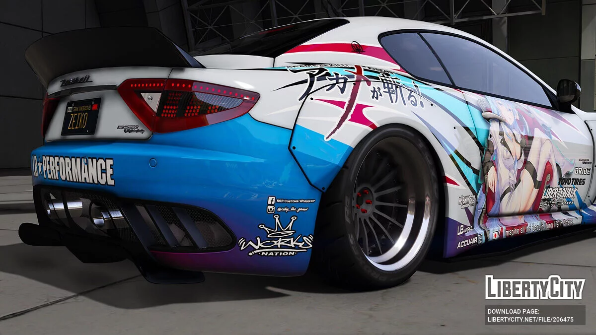 Maserati GranTurismo MC Stradale Liberty Walk / GTA 5