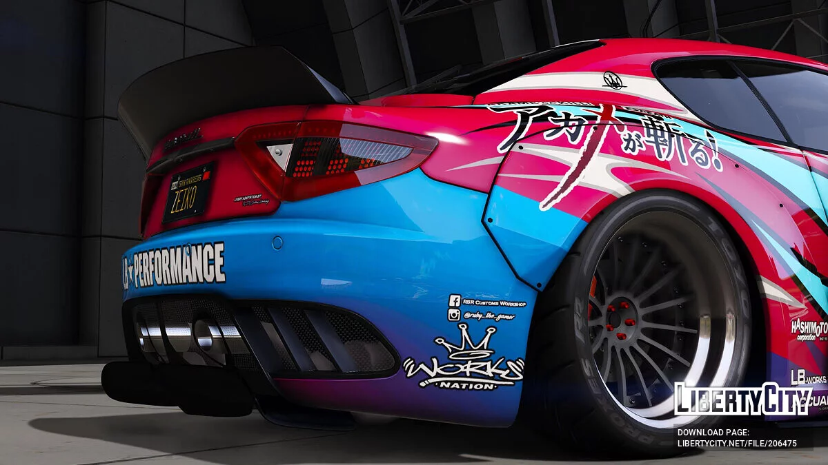 Maserati GranTurismo MC Stradale Liberty Walk / GTA 5