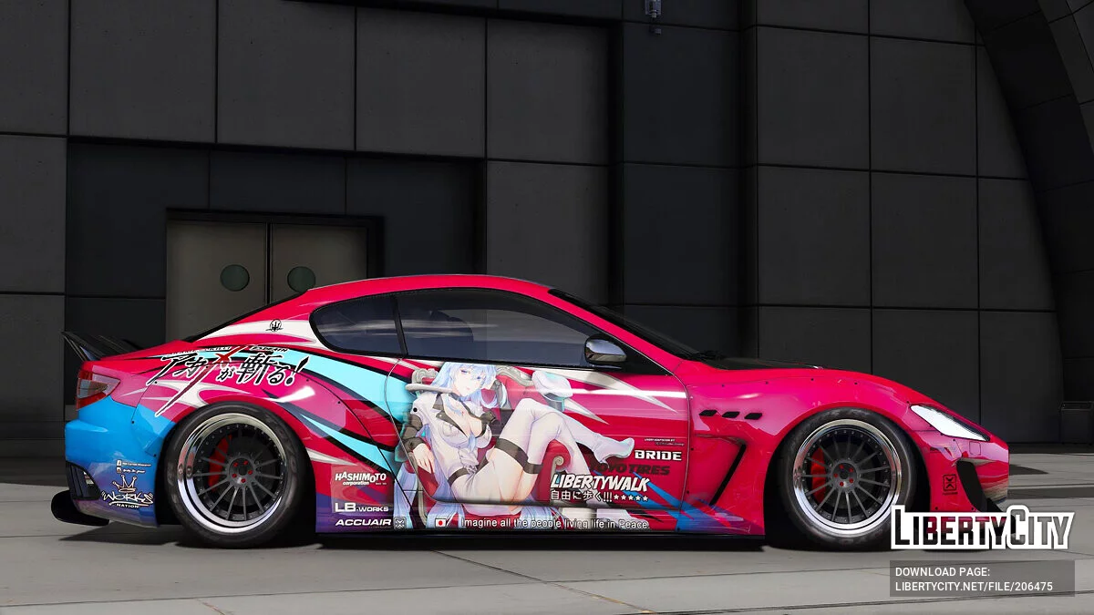 Maserati GranTurismo MC Stradale Liberty Walk / GTA 5