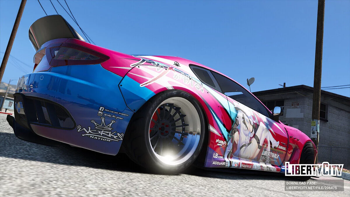 Maserati GranTurismo MC Stradale Liberty Walk / GTA 5