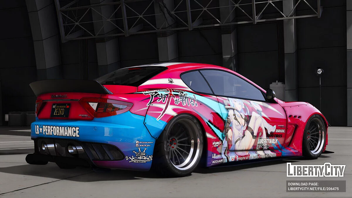 Maserati GranTurismo MC Stradale Liberty Walk / GTA 5
