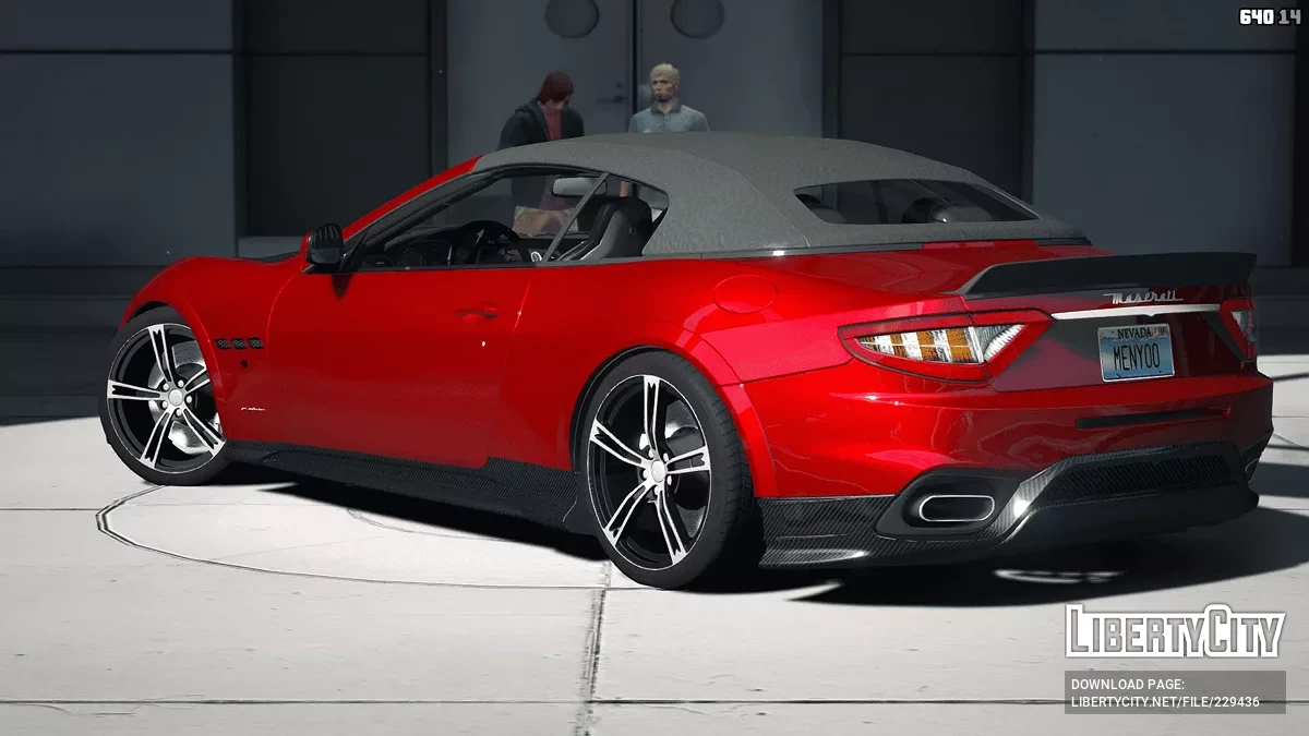 2020 Maserati Gran Cabrio v0.5 / GTA 5
