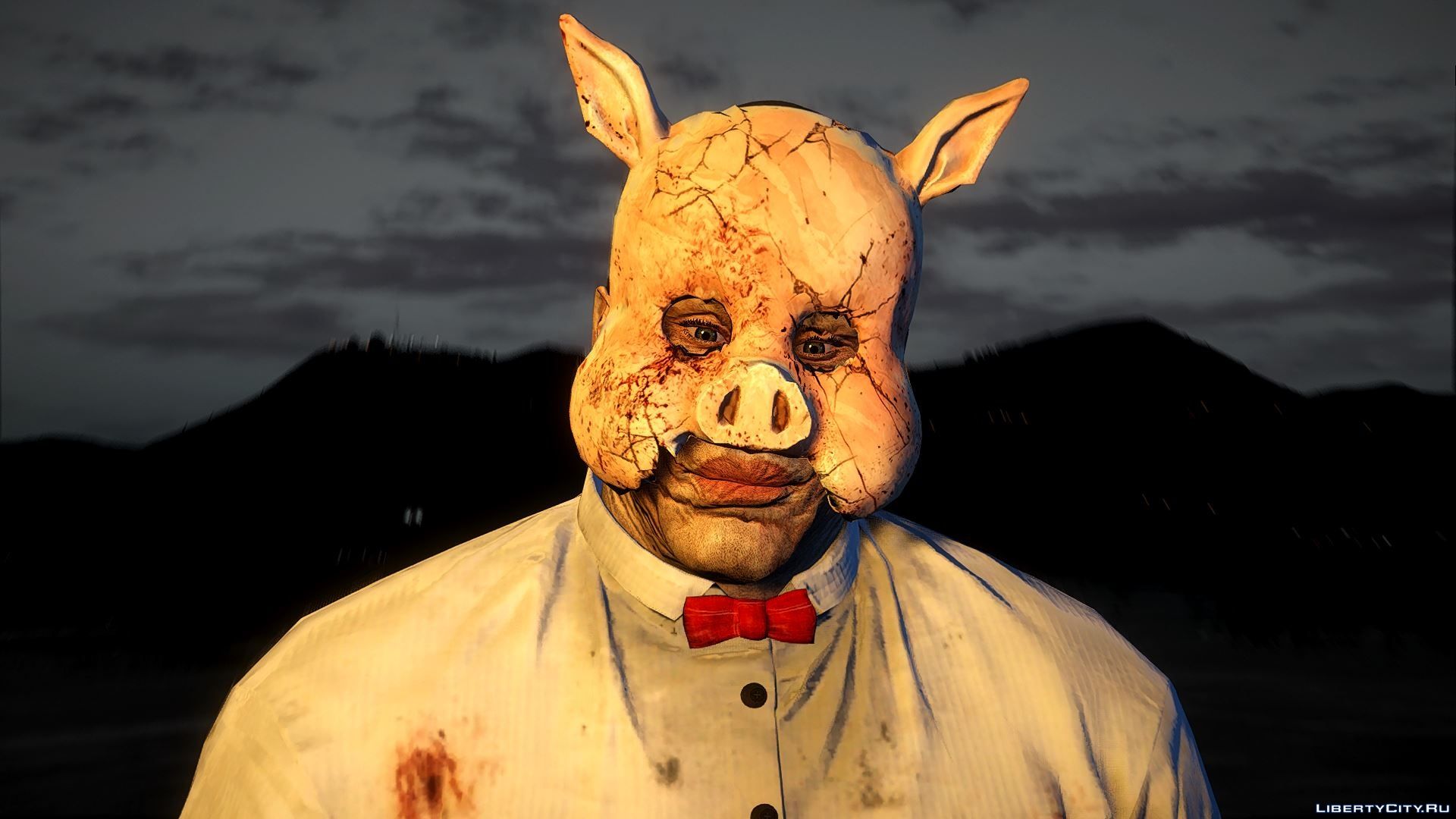 Download Professor Pyg mask from Batman for GTA 5