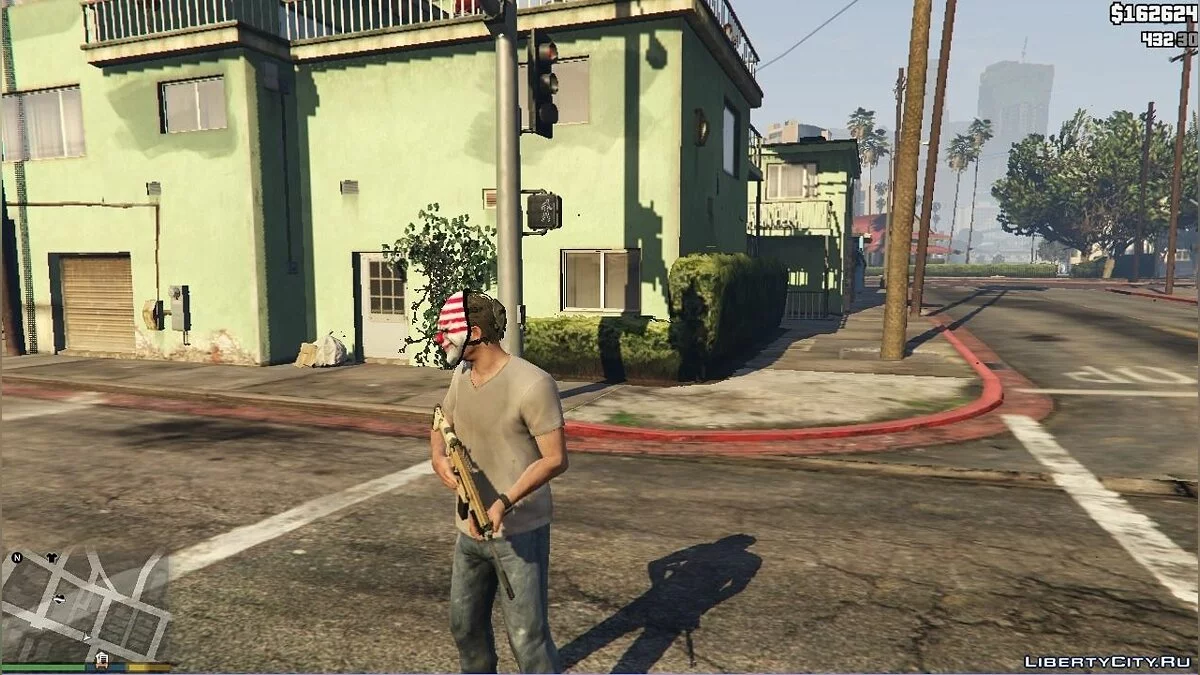 Маска Далласа з PAYDAY 2 / GTA 5