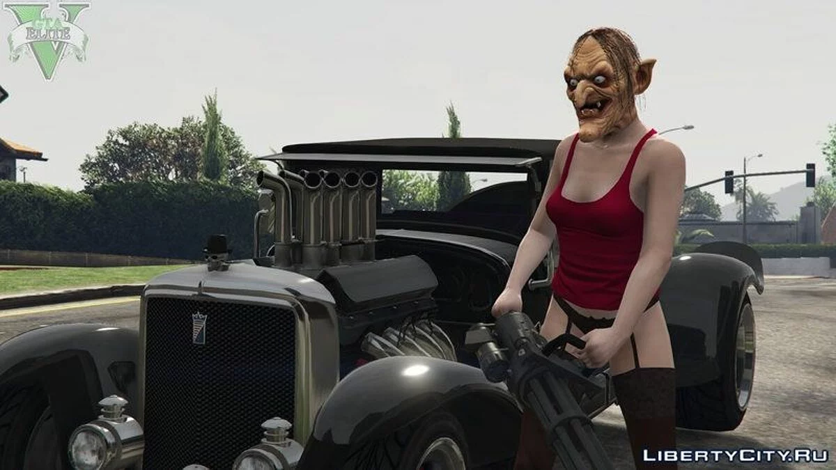 Máscaras de Halloween DLC para modo Libre Masculino + Femenino / GTA 5