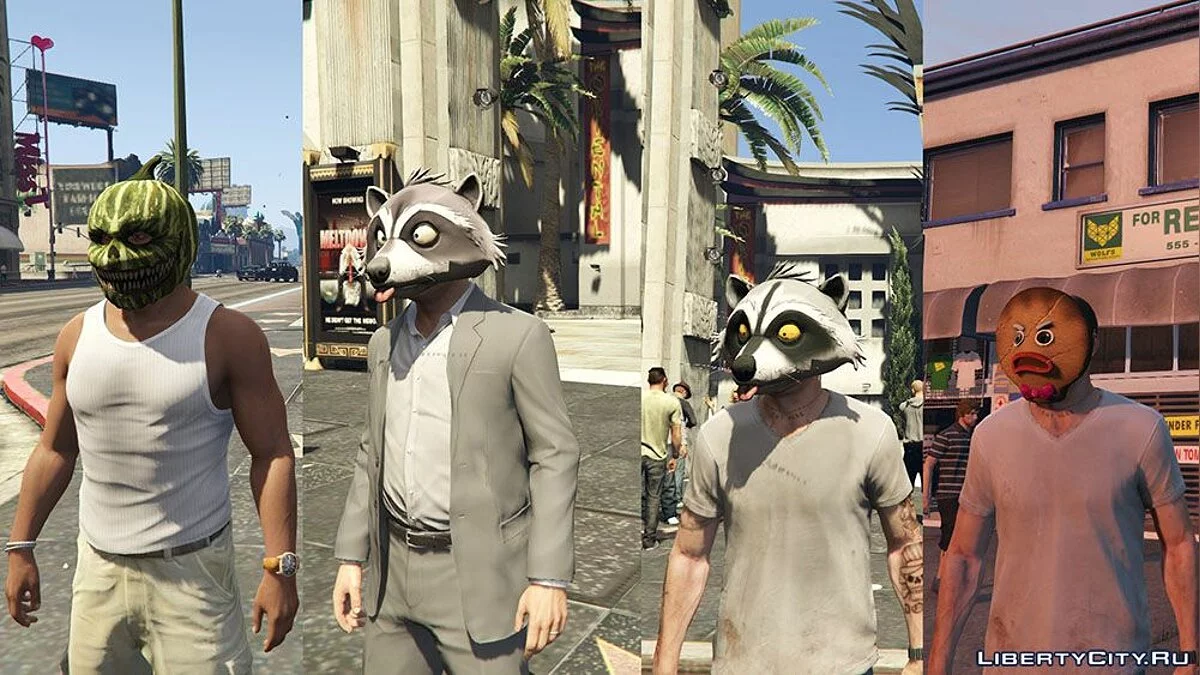 أقنعة من GTA V أونلاين v2.1 / جي تي أي 5