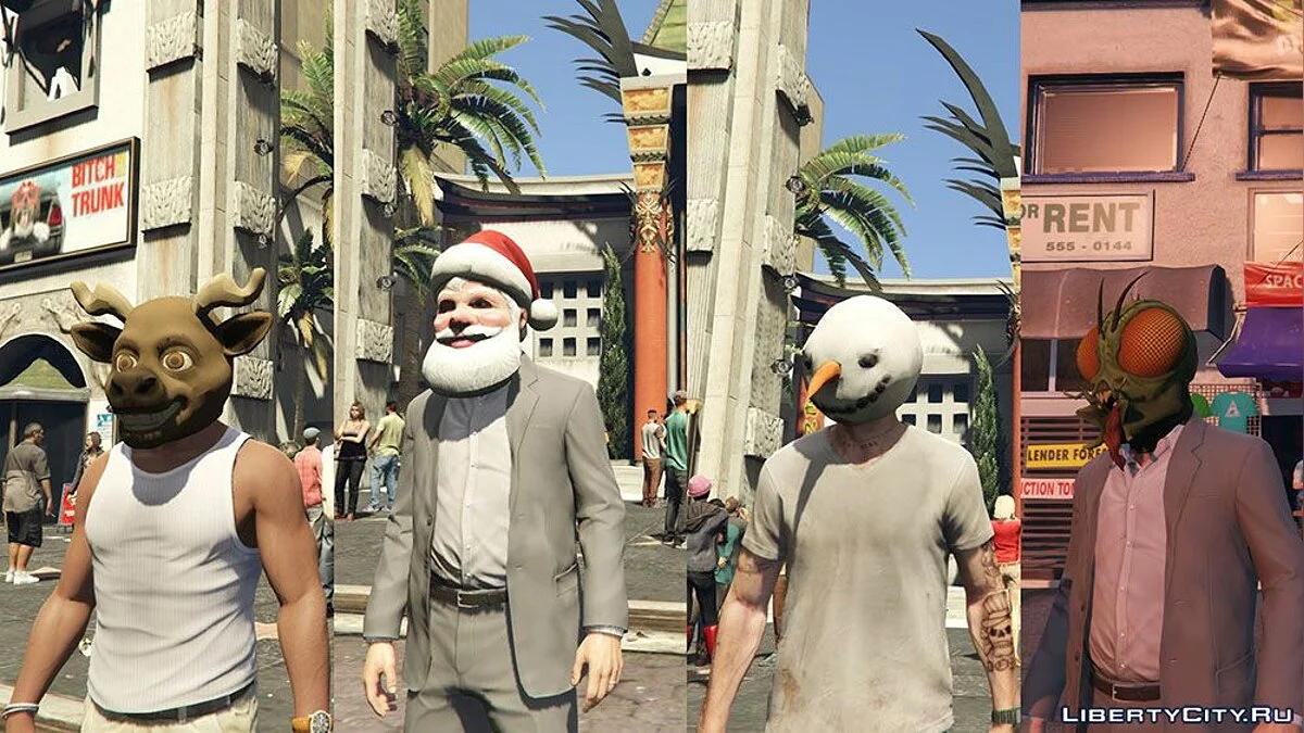 أقنعة من GTA V أونلاين v2.1 / جي تي أي 5