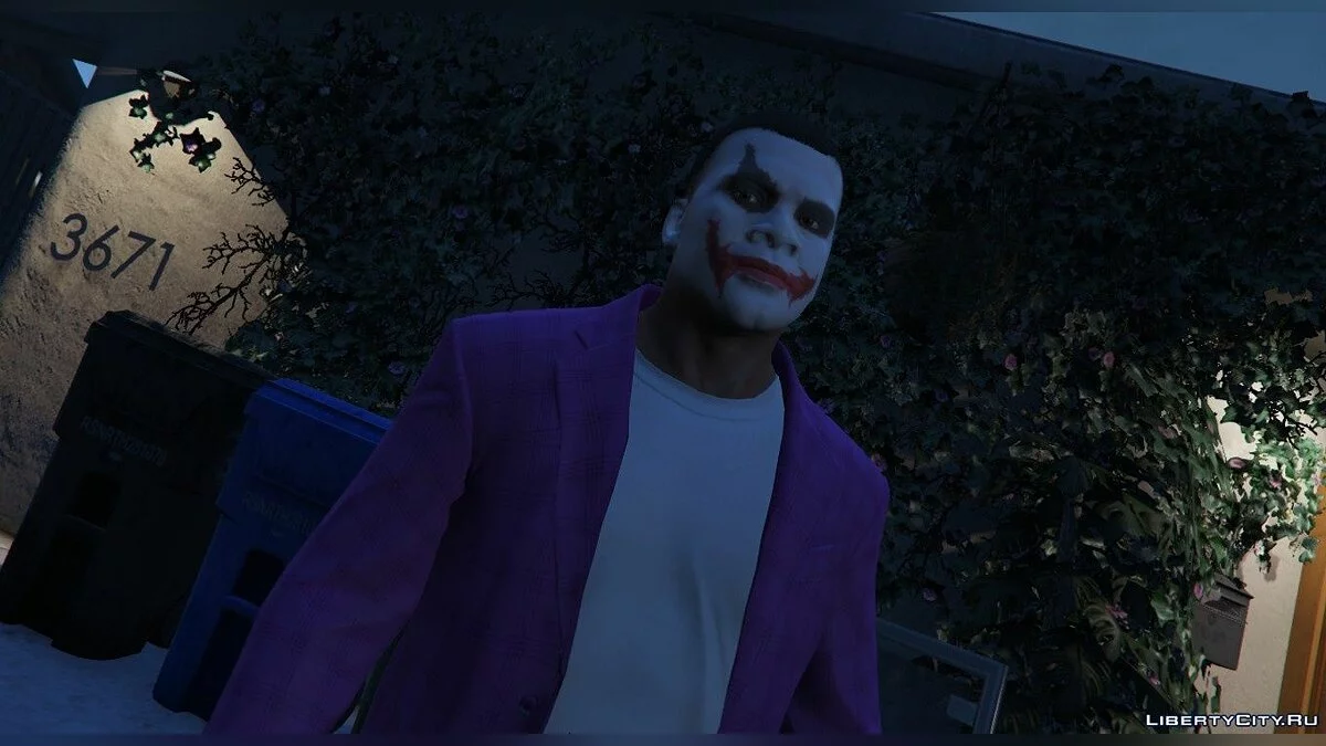 Обличчя Джокера для Франкліна 1.0 / GTA 5