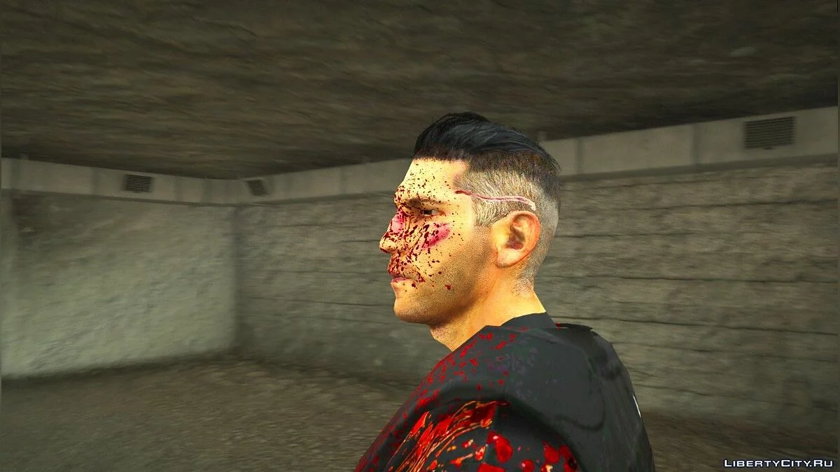 Retexturation sanglante du Punisseur / GTA 5