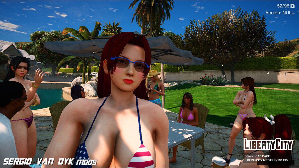 Download Mai Shiranui from Dead Or Alive in Bikini for GTA 5