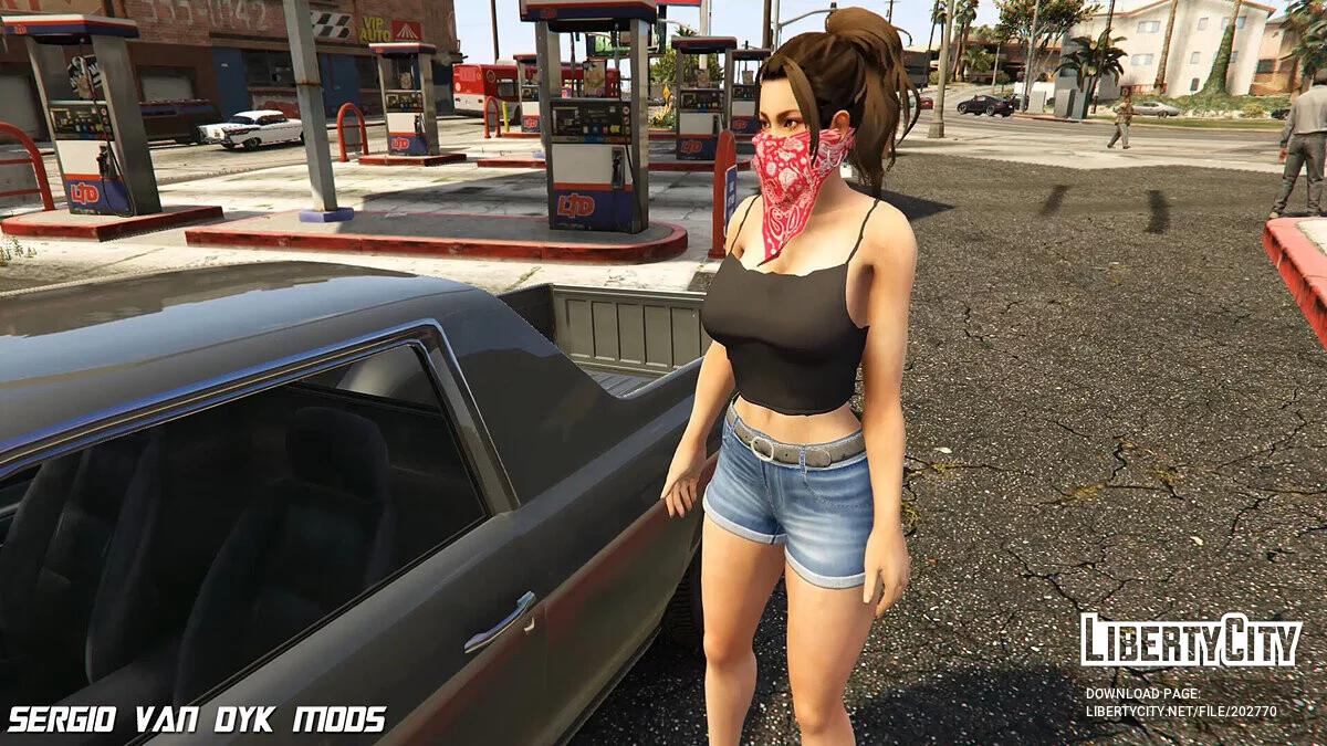 Lucia з GTA 6 (Повсякденне вбрання) / GTA 5