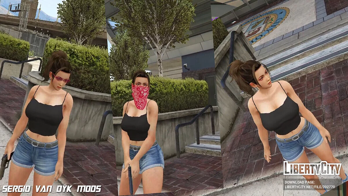Lucia з GTA 6 (Повсякденне вбрання) / GTA 5