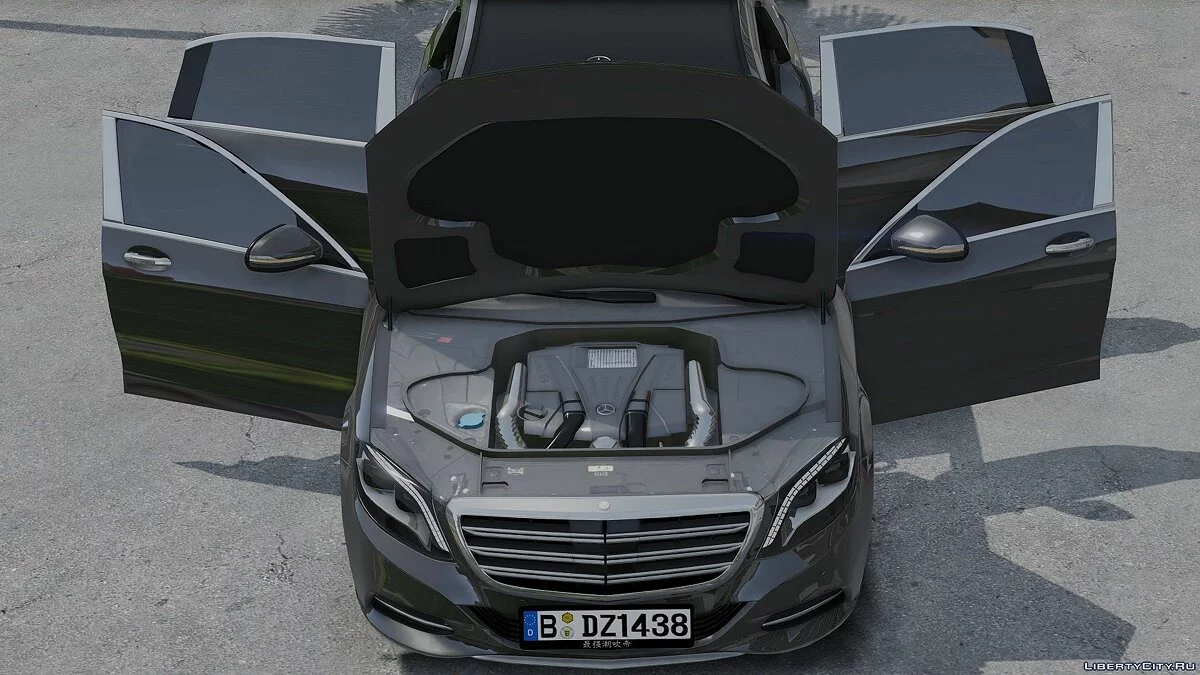 Maybach S600L 2017 (adicional) 1.0 / GTA 5