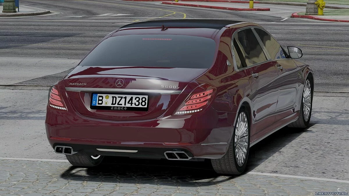 Maybach S600L 2017 (adicional) 1.0 / GTA 5