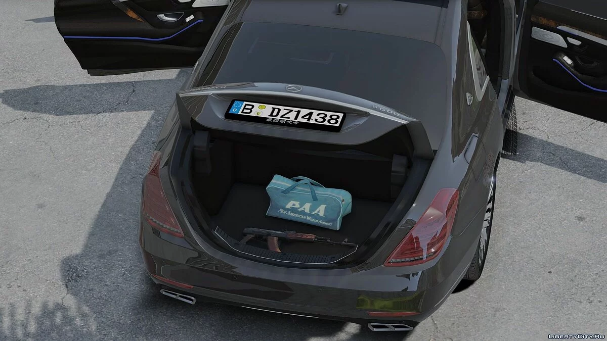 Maybach S600L 2017 (adicional) 1.0 / GTA 5