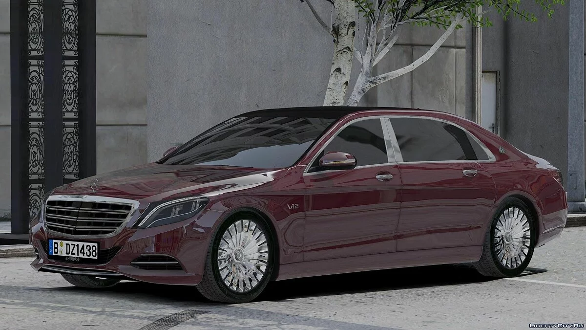 Maybach S600L 2017 (adicional) 1.0 / GTA 5
