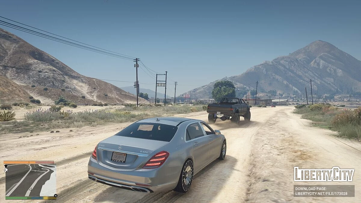 梅赛德斯-迈巴赫 S650 2019 / GTA 5