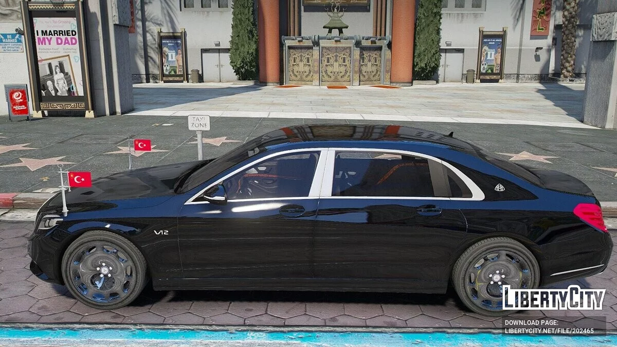 Maybach S600 Turkiye Cumhurbaskani Araci / GTA 5