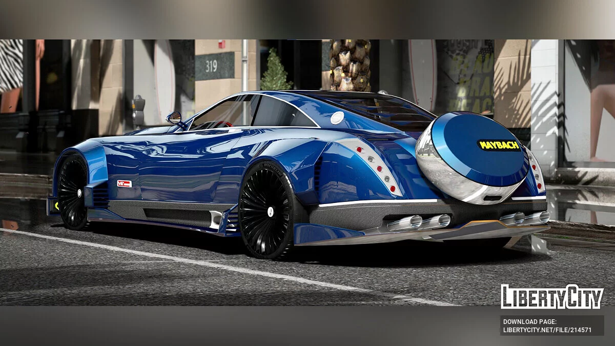 Maybach Exelero Widebody / GTA 5