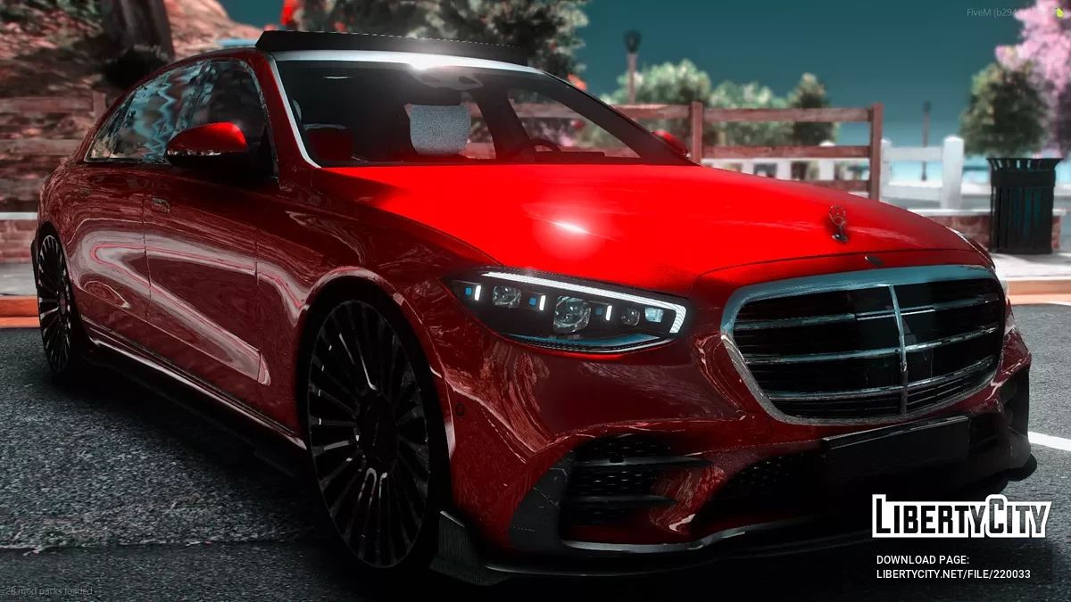 Custom 2022 Mercedes S680 Mansory / GTA 5