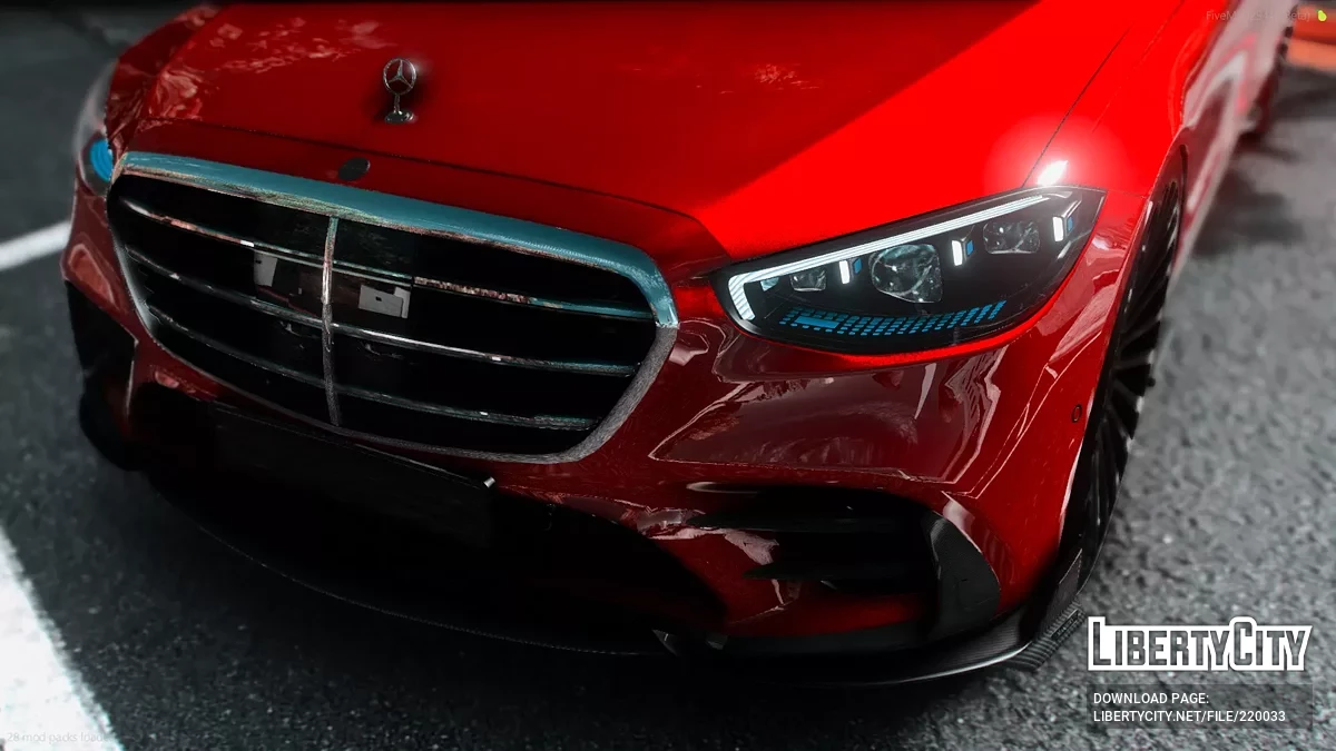Custom 2022 Mercedes S680 Mansory / GTA 5