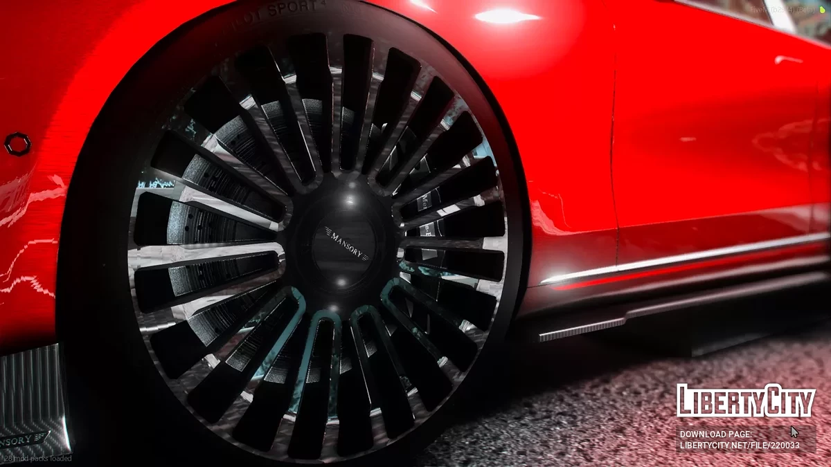 Custom 2022 Mercedes S680 Mansory / GTA 5