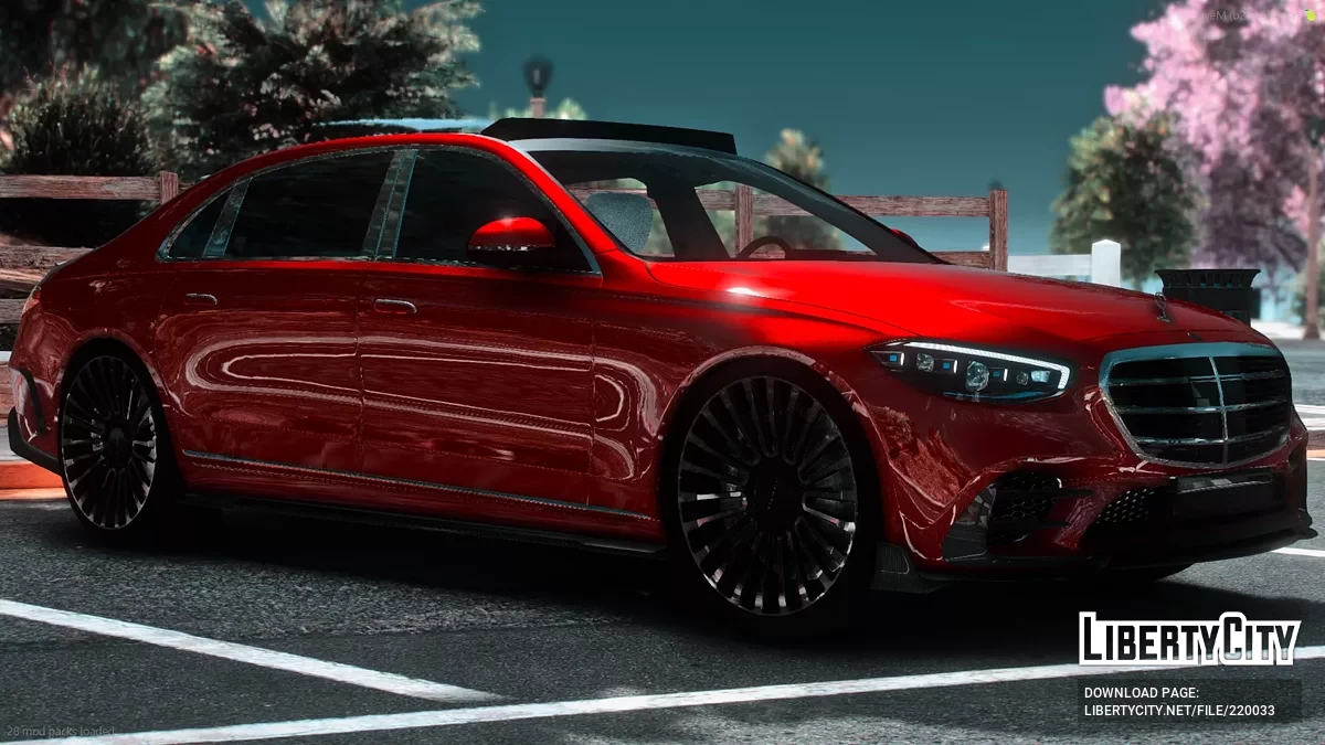 Custom 2022 Mercedes S680 Mansory / GTA 5
