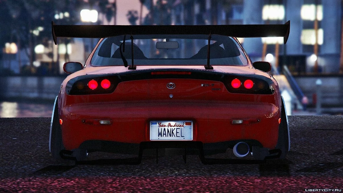 马自达 RX7 FD3S 低趴/倾斜 / GTA 5