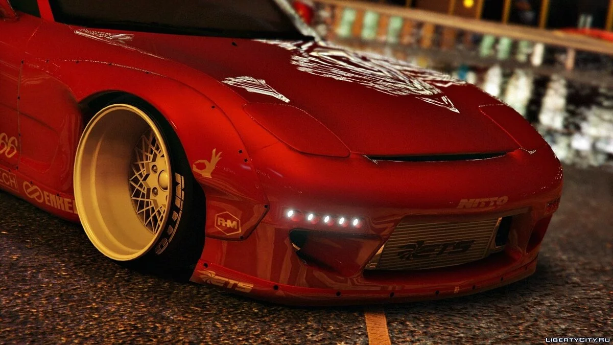 Mazda RX7 Rocket Bunny [+ Шаблон] / GTA 5