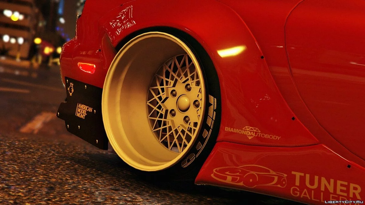 Mazda RX7 Rocket Bunny [+ Шаблон] / GTA 5