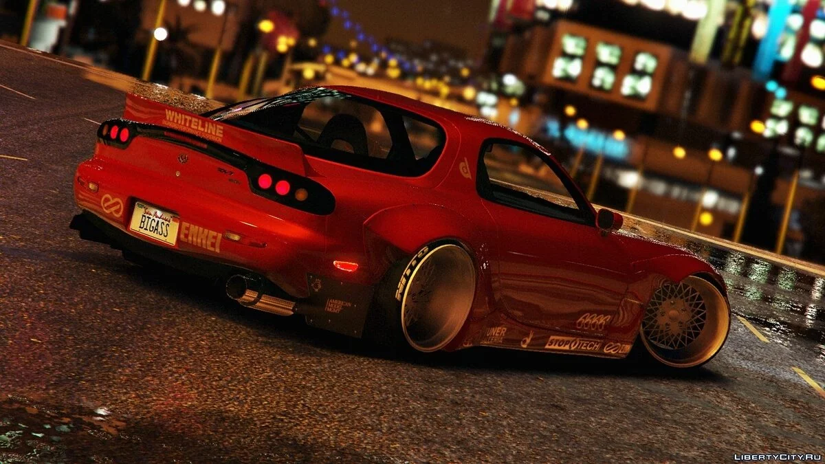 Mazda RX7 Rocket Bunny [+ Шаблон] / GTA 5