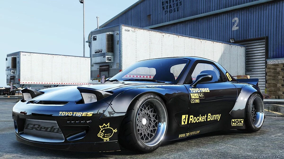 1992 Mazda RX-7 Rocket Bunny 2.5 / GTA 5