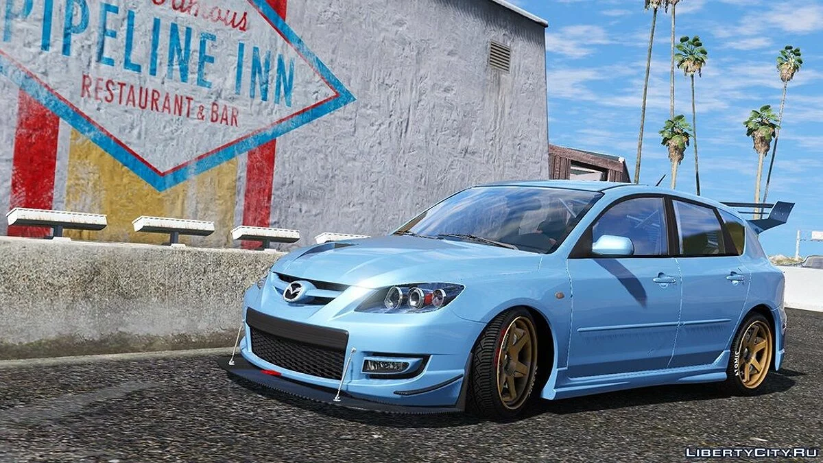 Mazda Speed 3 2009 [Add-on / Tuning / Livery / Plantilla] versión 1.0 / GTA 5