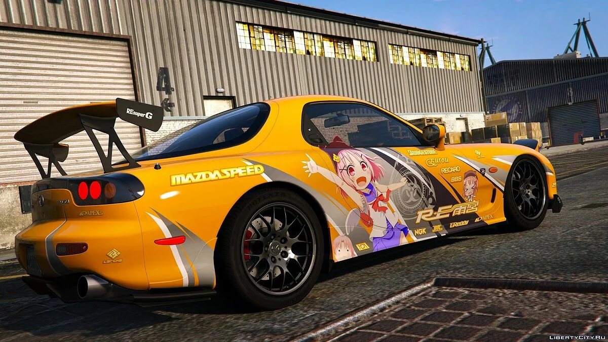 2002 مازدا RX-7 Spirit R Type A Series III (FD3S) [إضافة] 1.2 / جي تي أي 5