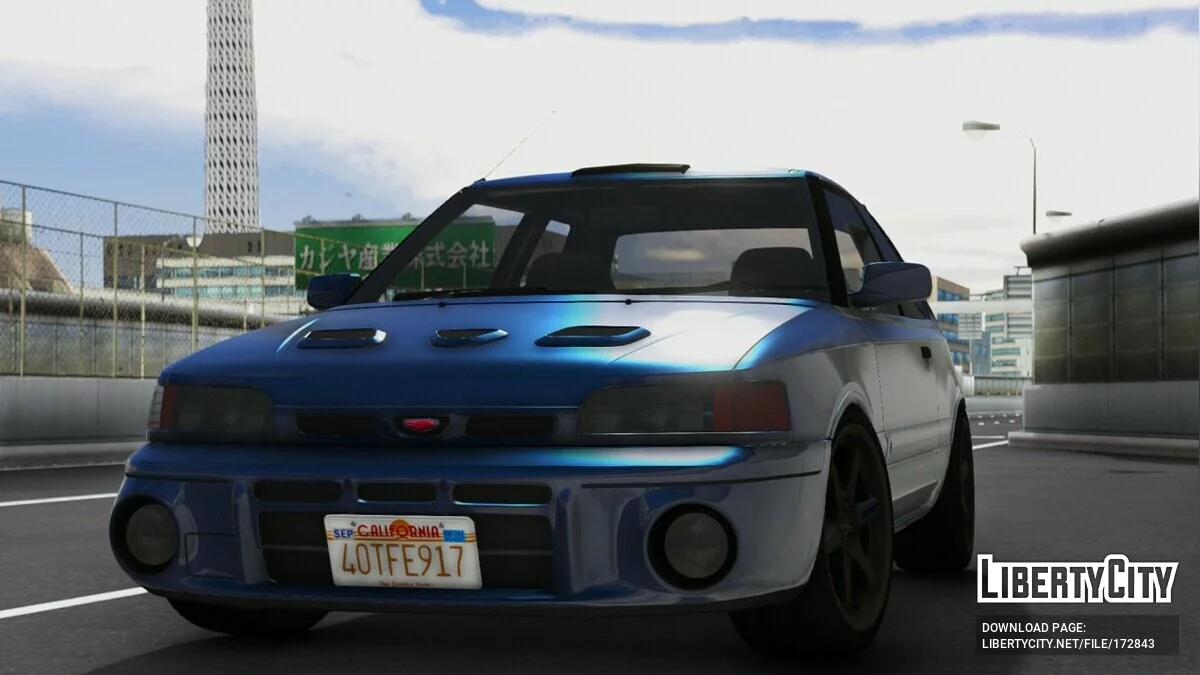 Mazda 323GTR v1.2 / GTA 5