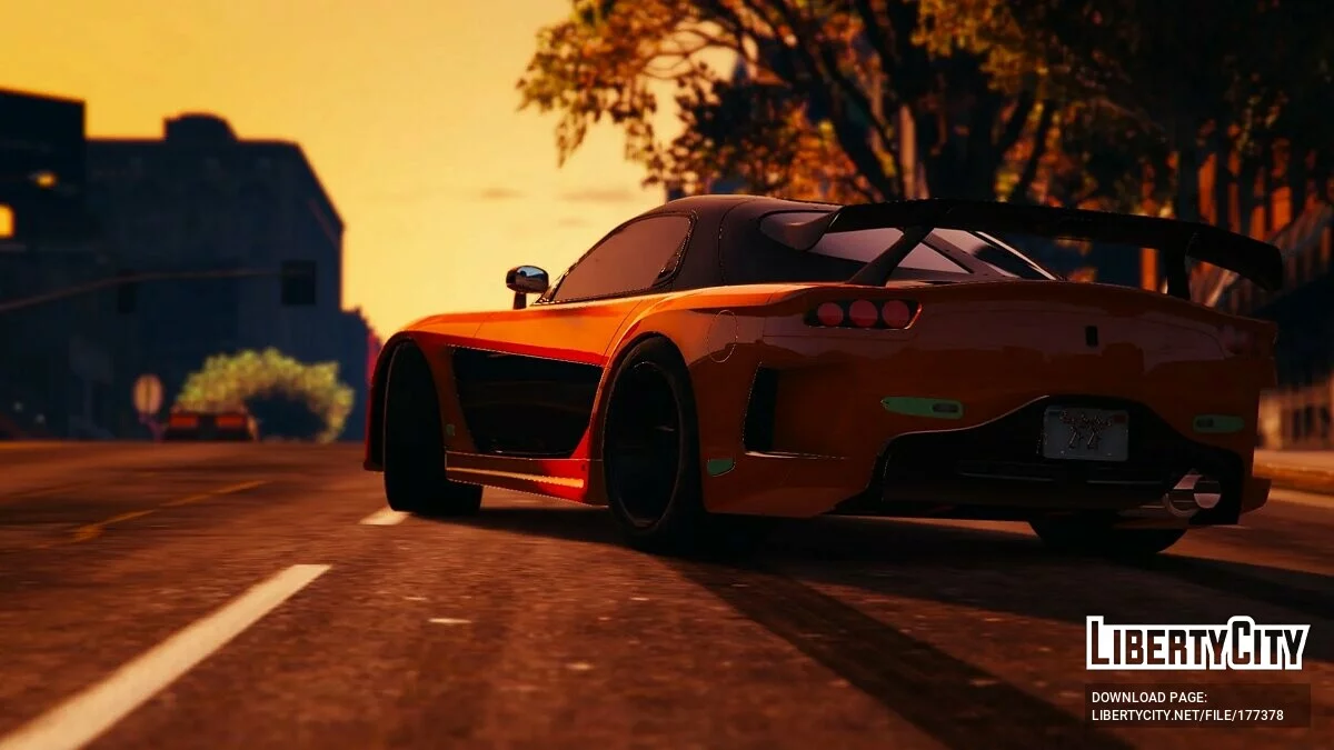 Mazda RX7 Veilside Fortune v1.1 FINAL / GTA 5