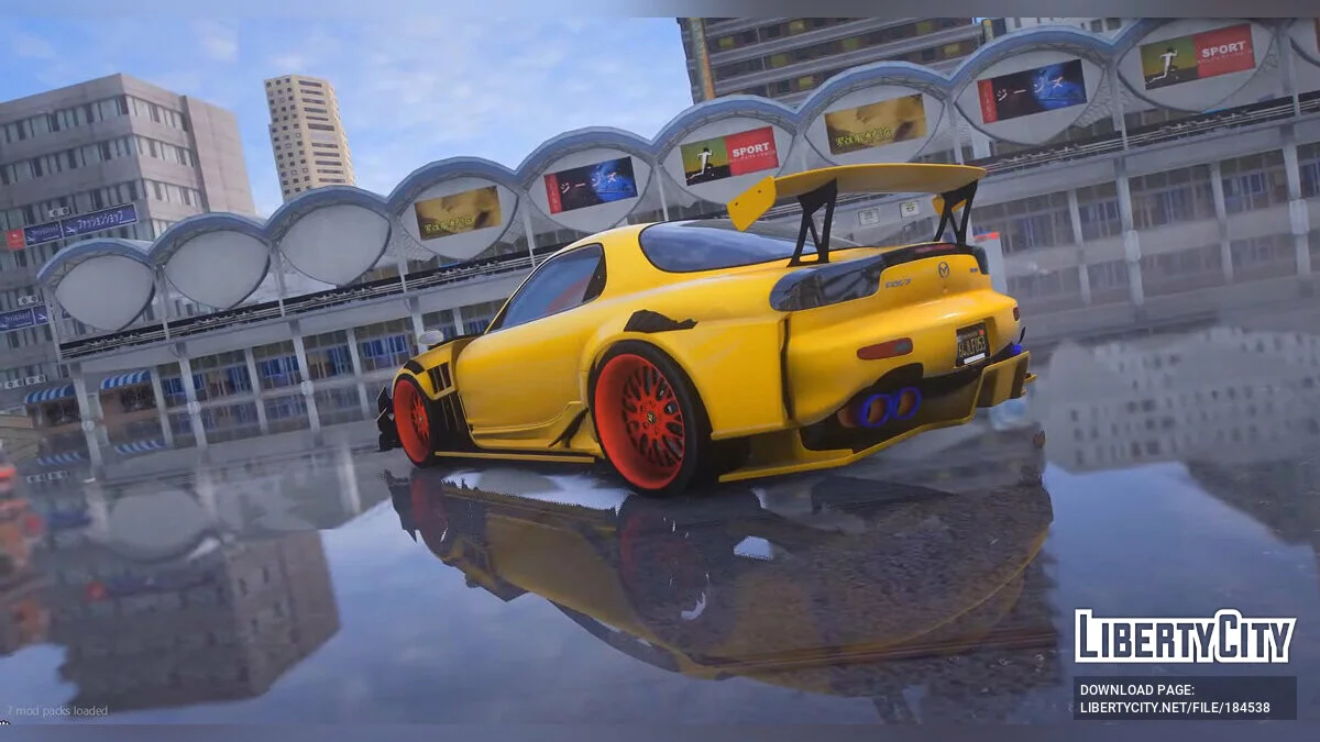 Mazda RX-7 Love Animated / GTA 5