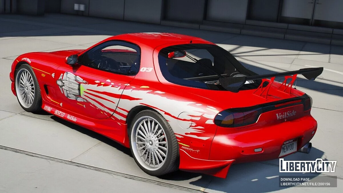 Mazda RX-7 Fast and the Furious / GTA 5