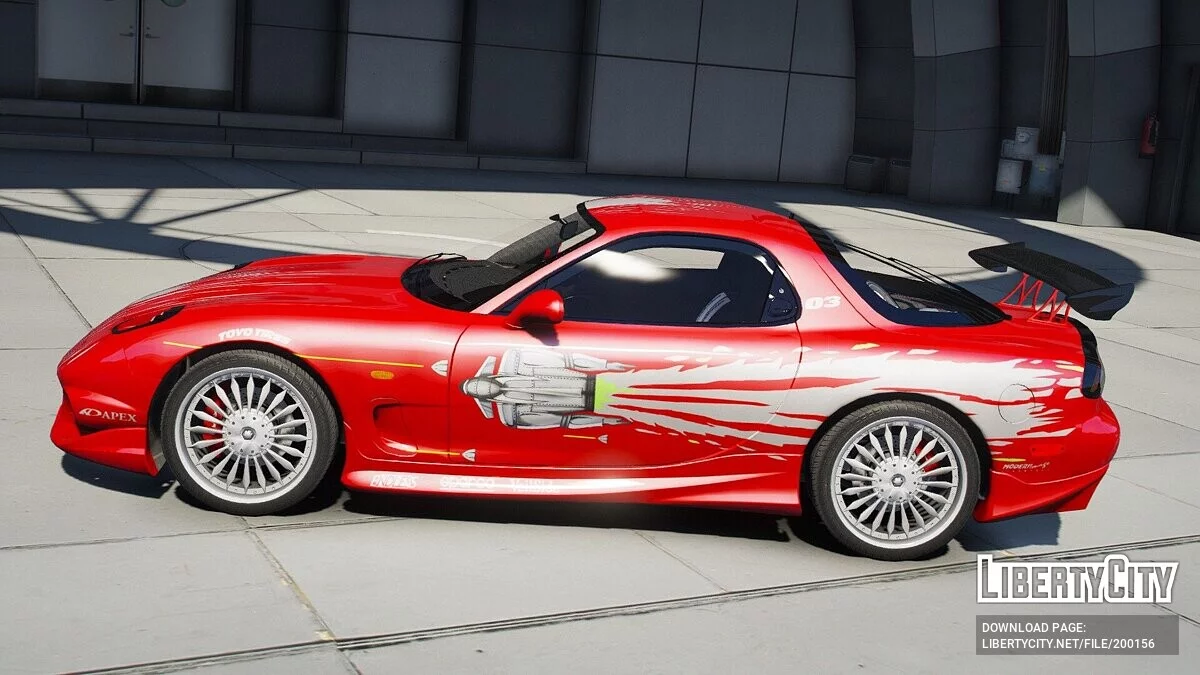 Mazda RX-7 Fast and the Furious / GTA 5