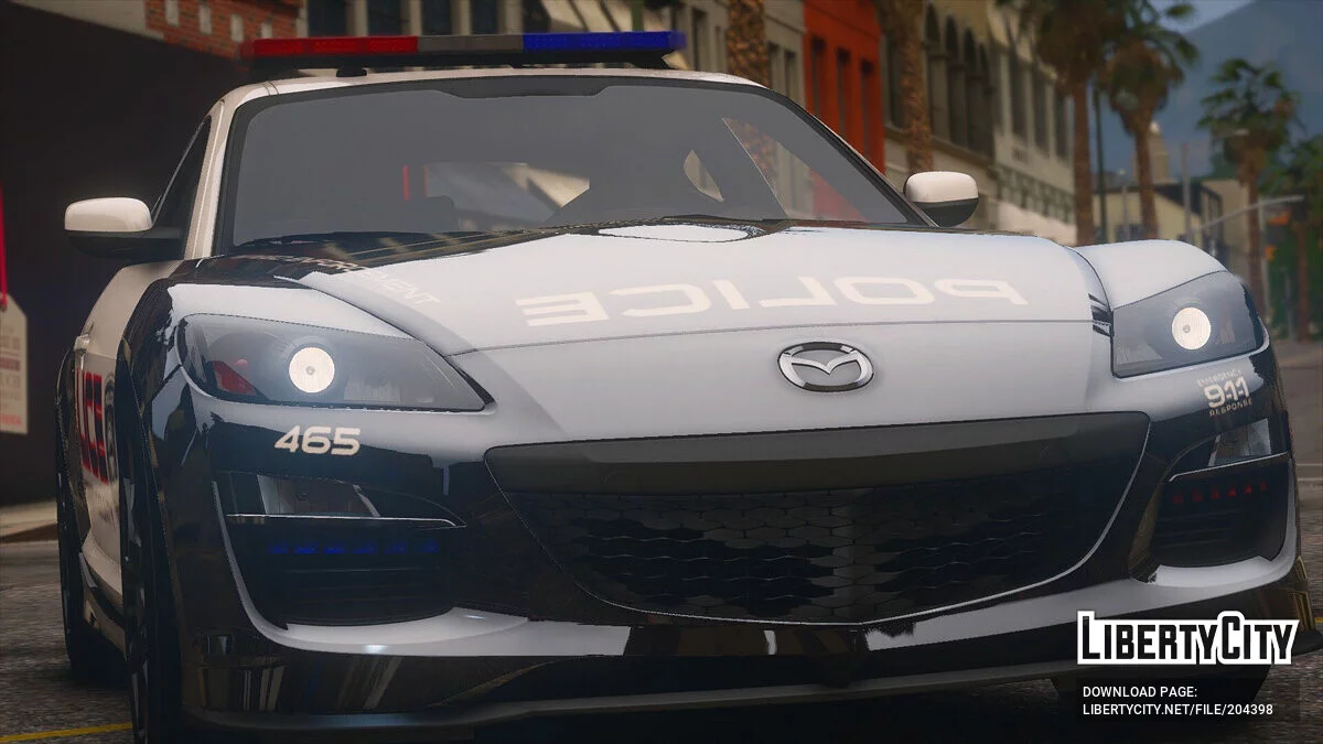 2009 Mazda RX8 SCPD v2.0 / GTA 5