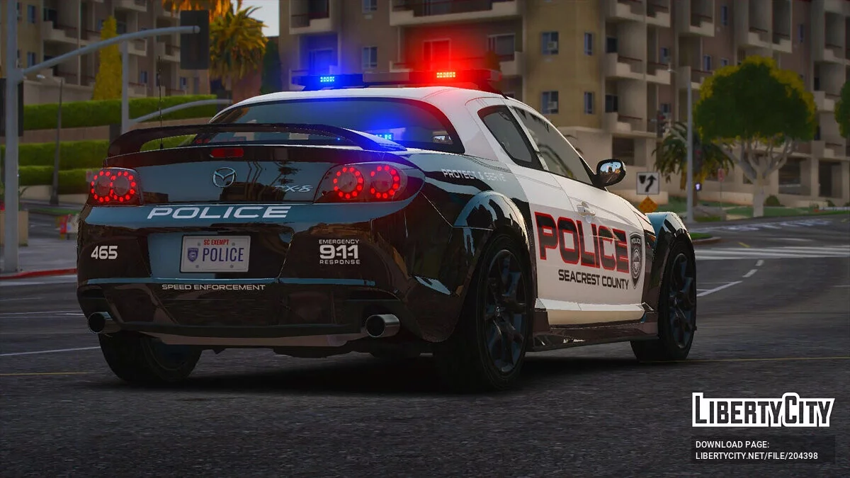 2009 Mazda RX8 SCPD v2.0 / GTA 5