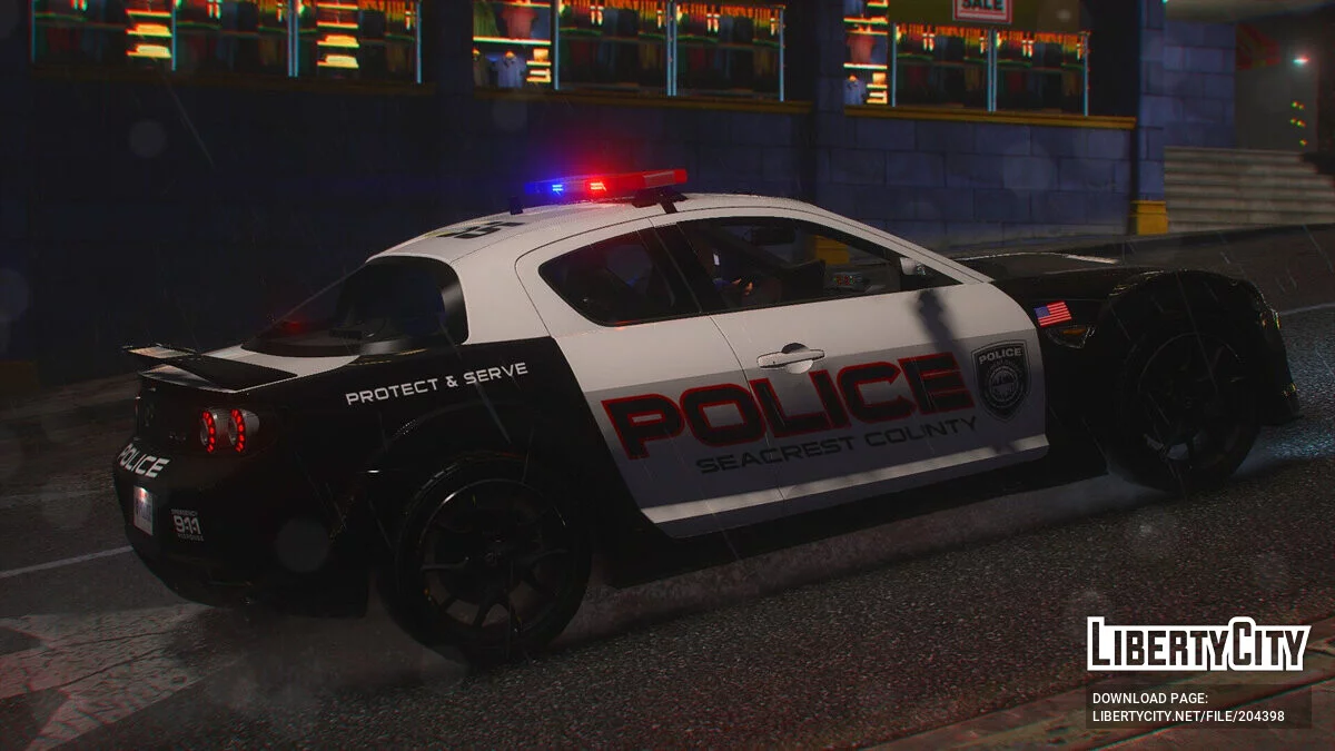 2009 Mazda RX8 SCPD v2.0 / GTA 5