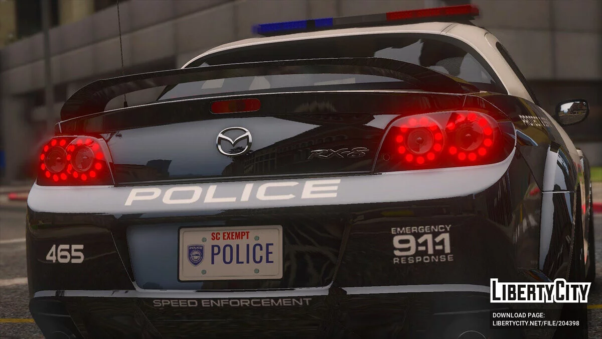 2009 Mazda RX8 SCPD v2.0 / GTA 5