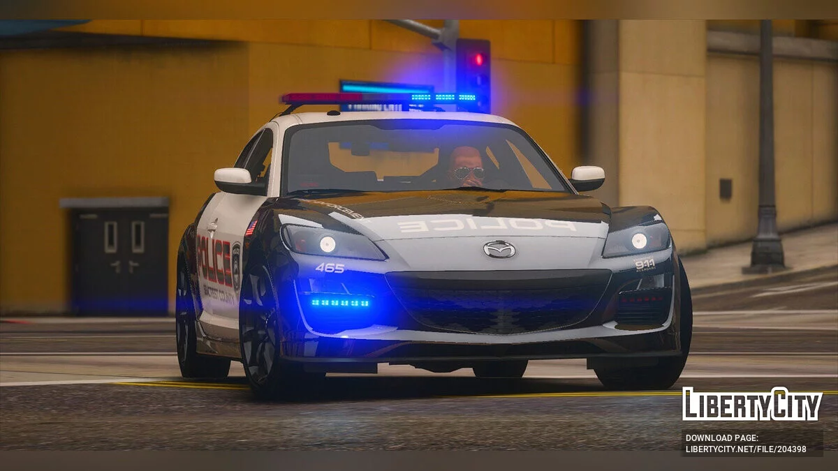 2009 Mazda RX8 SCPD v2.0 / GTA 5