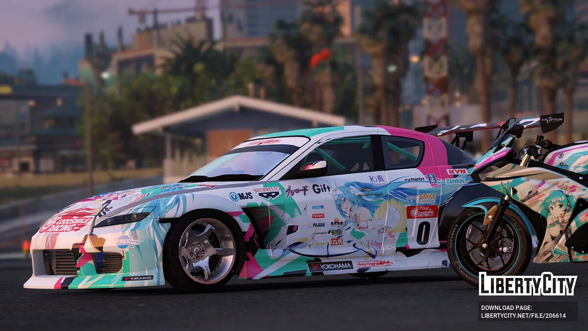 2015 Mazda RX-8 Miku Racing / GTA 5