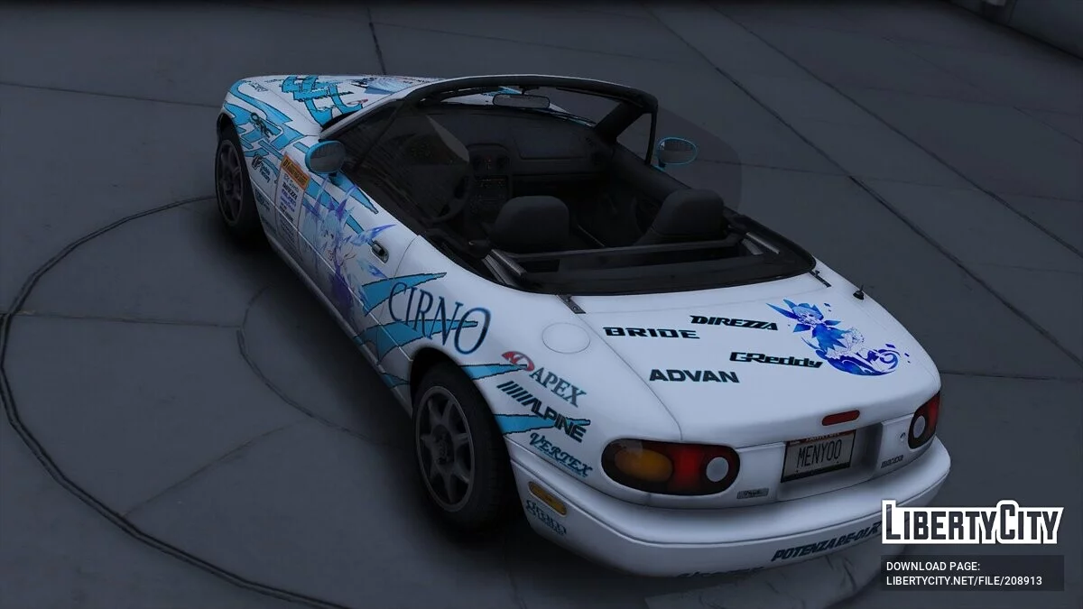 Mazda MX-5 Itasha Cirno / GTA 5