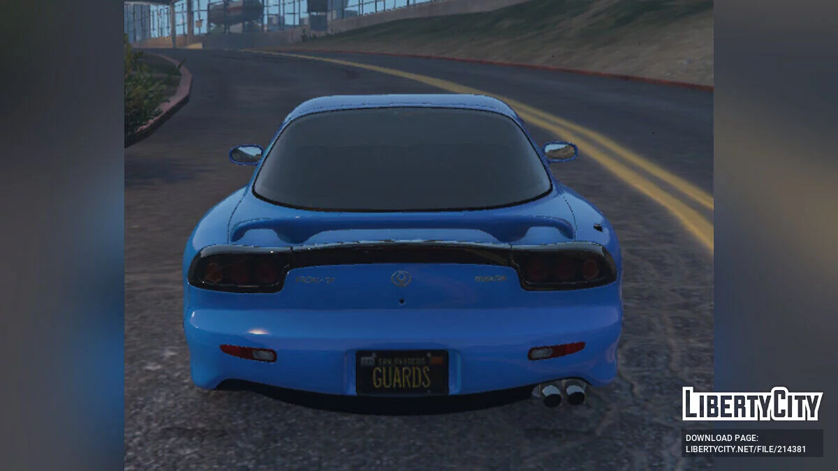 OnlyFans Livery para Mazda RX-7 / GTA 5