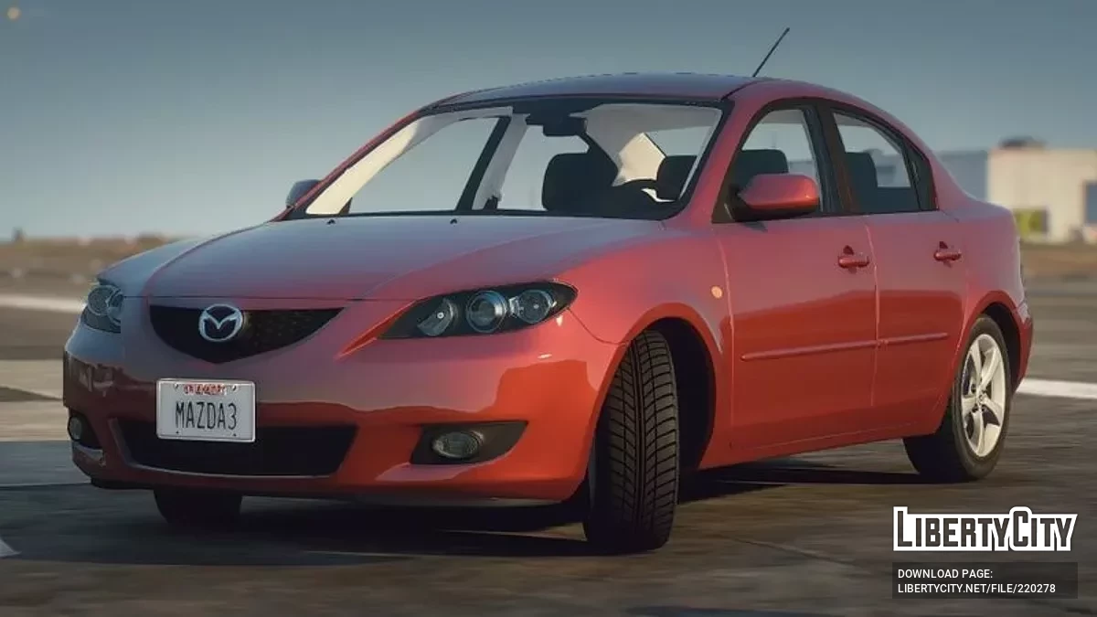 Mazda 3 Sedan 2005 / GTA 5